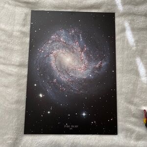 Displate Spiral Galaxy Metal Poster